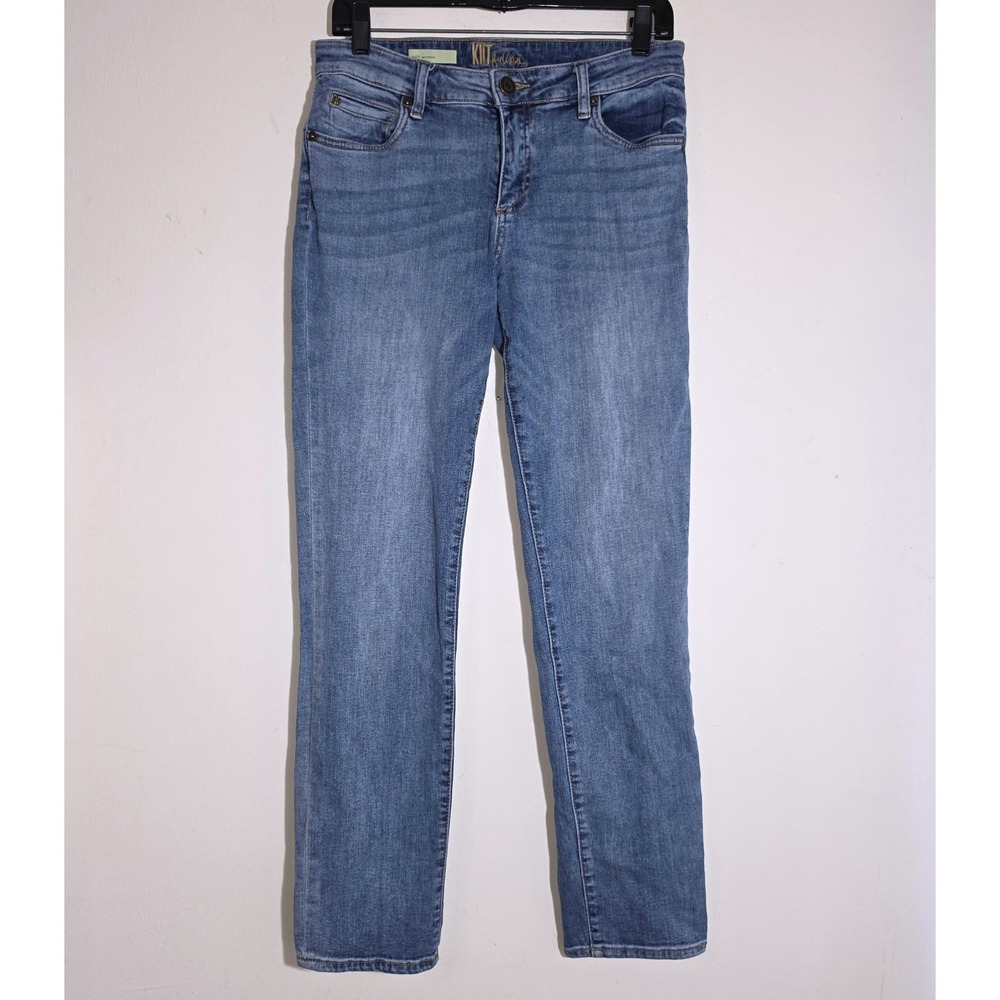 Kut from the Kloth Women's Katy Boyfriend Jeans Medium Wash Size 6 - Picture 5 of 16